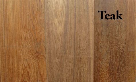 Teak plank .